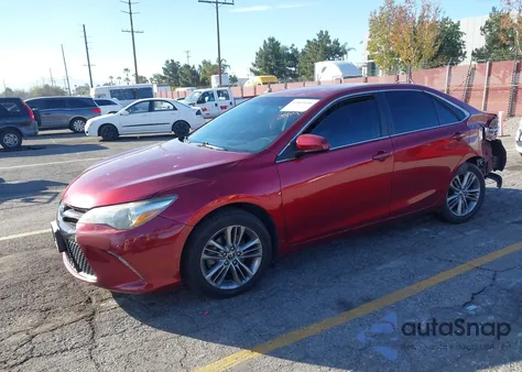 2016 Toyota Camry Se from USA, damaged, VIN 4T1BF1FK4GU515698